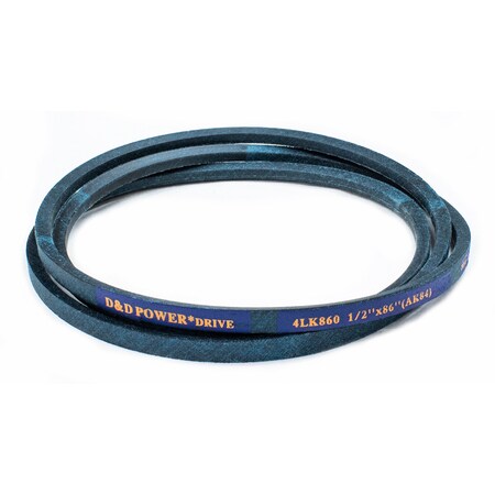 D&D 4LK860 86" Outside Length, 1/2" Top Width, 1 Ribs 4LK860